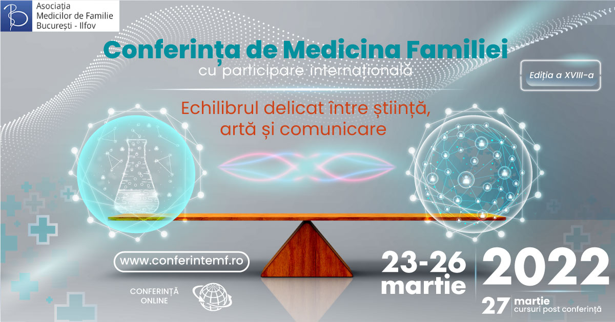 Conferința de Medicina Familiei – 23-26 martie 2022