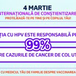 4 Martie – Ziua Internațională de Conștientizare a HPV