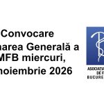 Convocare Adunarea Generală a  AMFB: miercuri, 18 noiembrie 2026